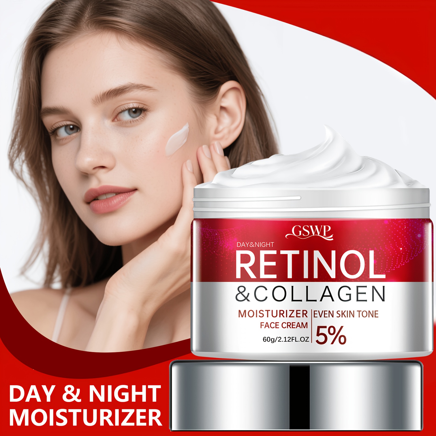 Skincare Ingredients - GSWP Retinol Moisturizing Cream, Contains Retinol,