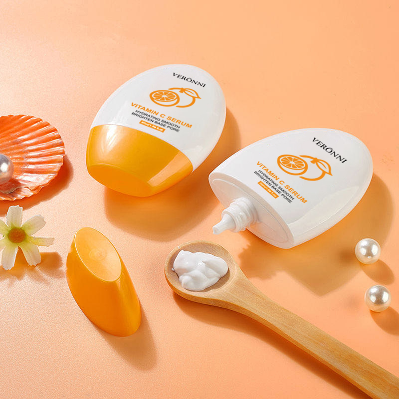 Vitamin C Primer 50ml – with S - Squalane Oil Lightweight ulasan dan harga
